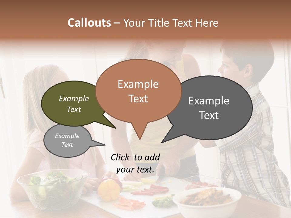 Enjoying Year Image PowerPoint Template
