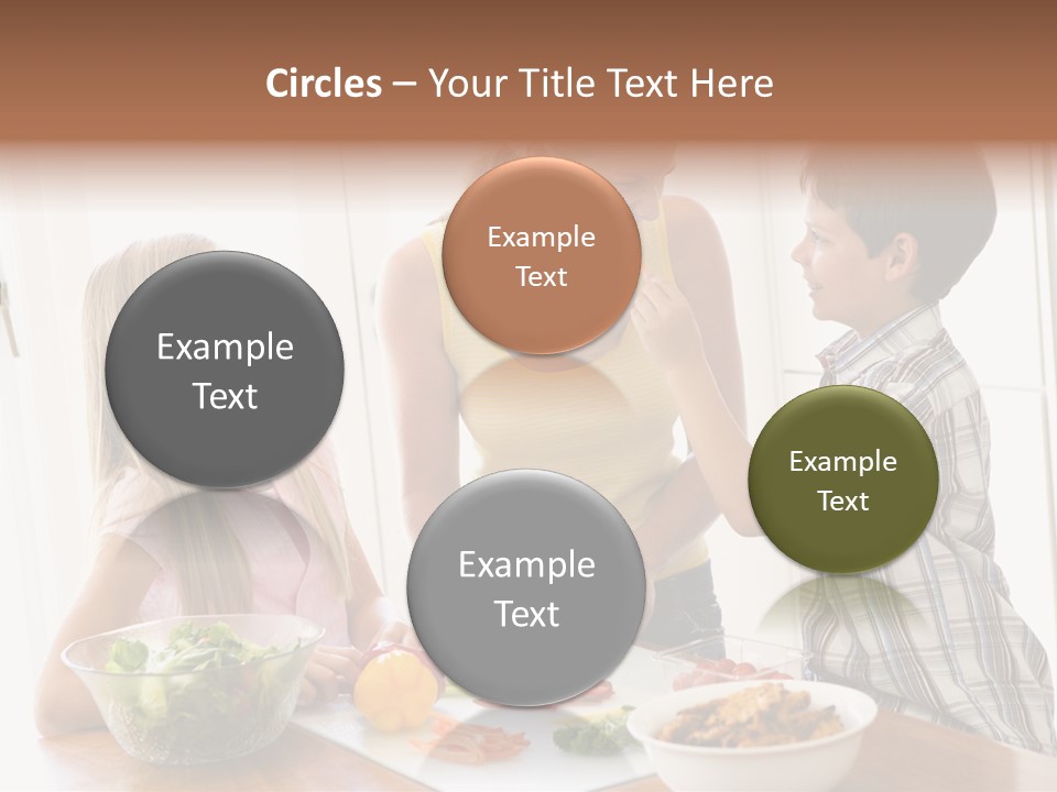 Enjoying Year Image PowerPoint Template