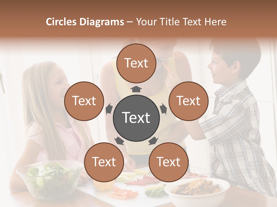 Enjoying Year Image PowerPoint Template