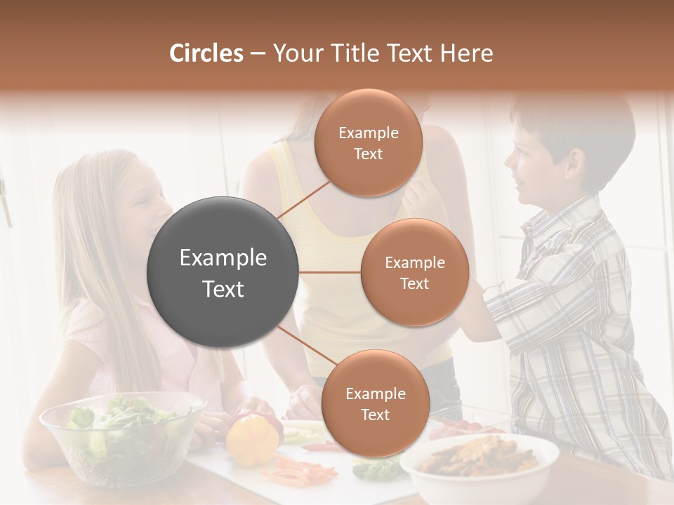 Enjoying Year Image PowerPoint Template