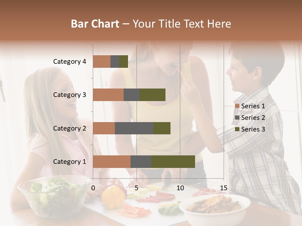 Enjoying Year Image PowerPoint Template