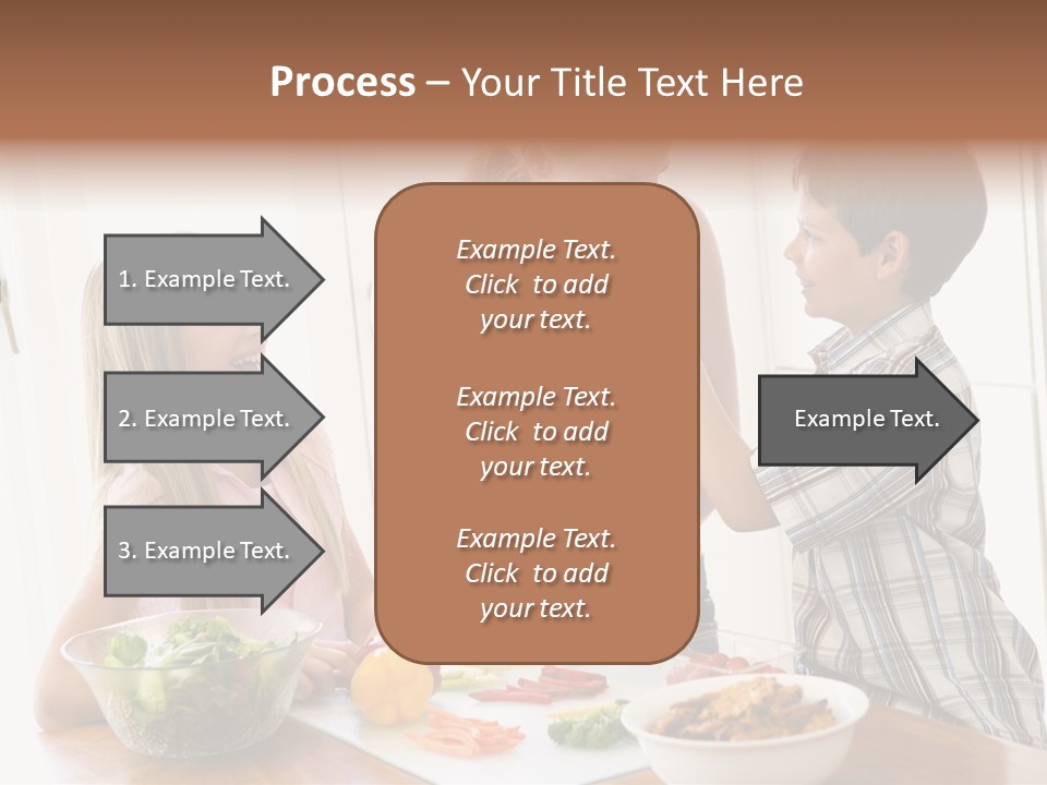 Enjoying Year Image PowerPoint Template