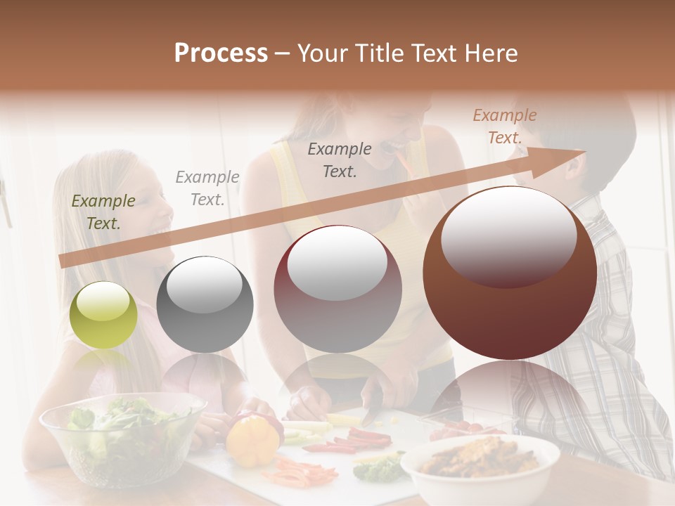 Enjoying Year Image PowerPoint Template