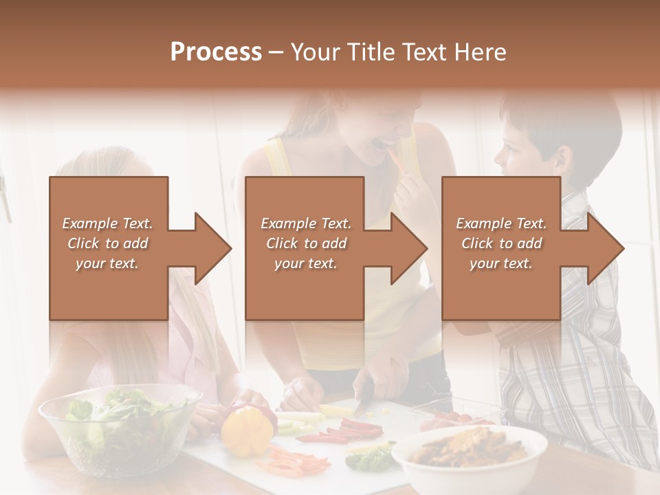 Enjoying Year Image PowerPoint Template