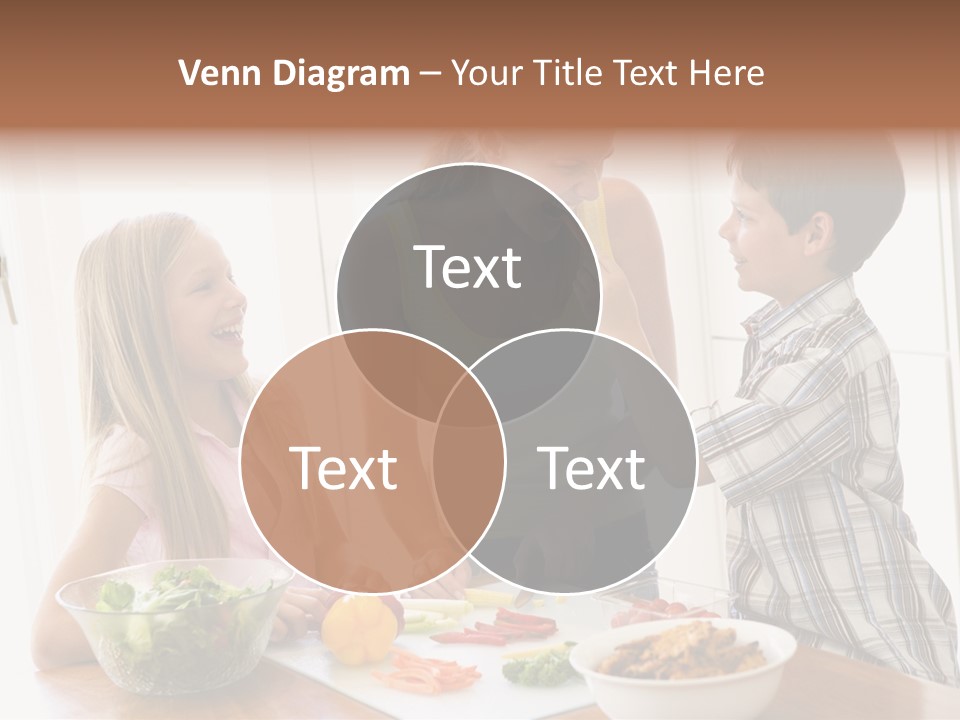 Enjoying Year Image PowerPoint Template