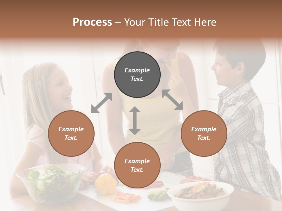 Enjoying Year Image PowerPoint Template