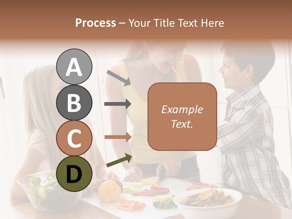 Enjoying Year Image PowerPoint Template