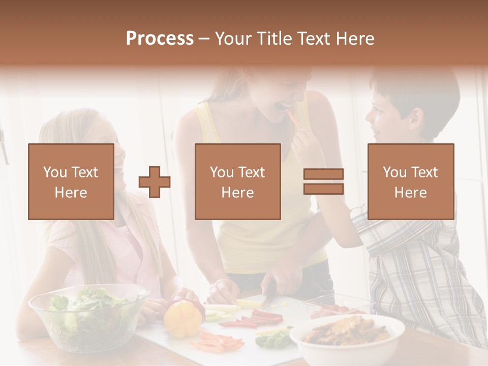 Enjoying Year Image PowerPoint Template