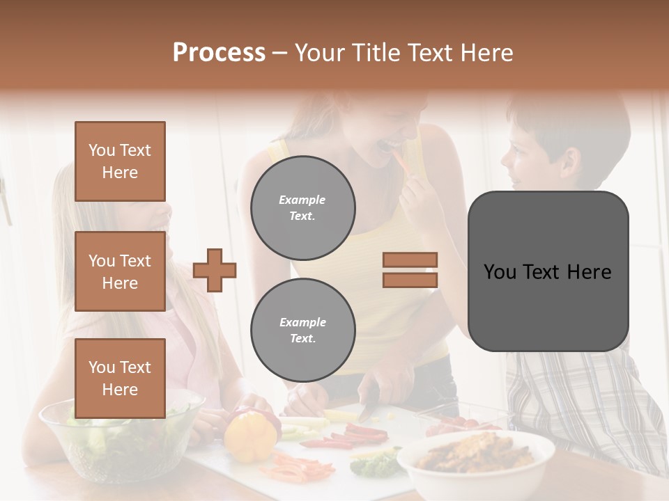 Enjoying Year Image PowerPoint Template
