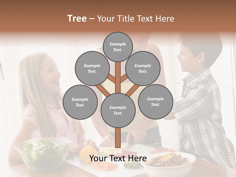 Enjoying Year Image PowerPoint Template