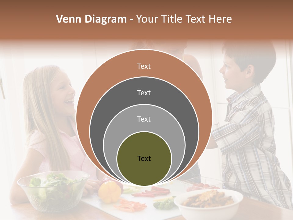 Enjoying Year Image PowerPoint Template