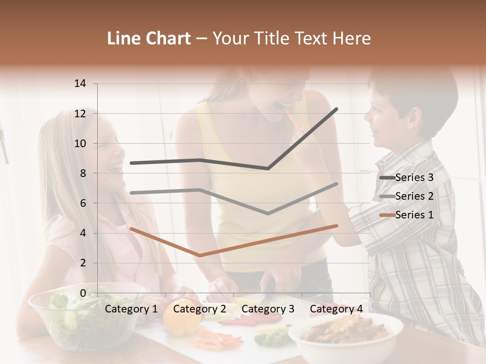 Enjoying Year Image PowerPoint Template