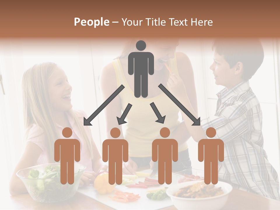 Enjoying Year Image PowerPoint Template