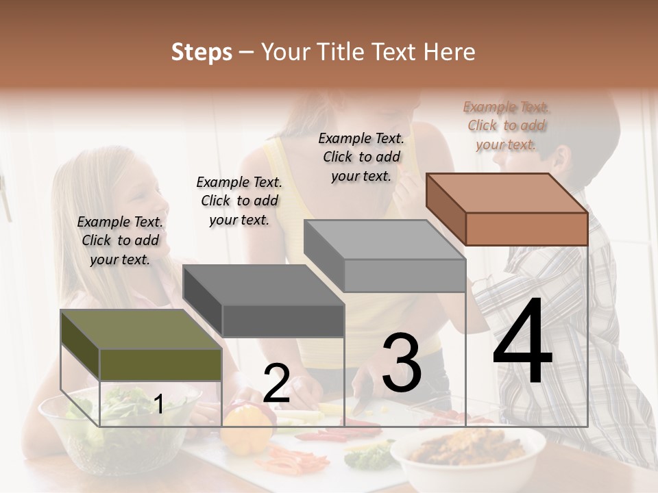 Enjoying Year Image PowerPoint Template