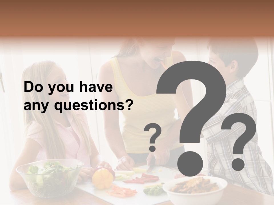 Enjoying Year Image PowerPoint Template