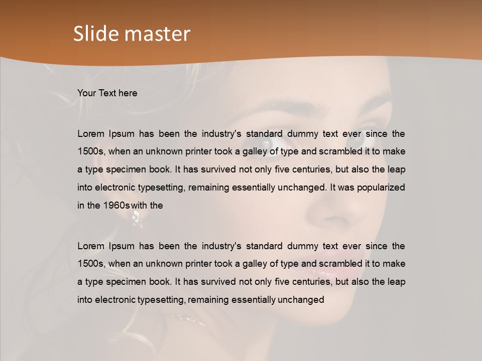 Group Chair Corporation PowerPoint Template