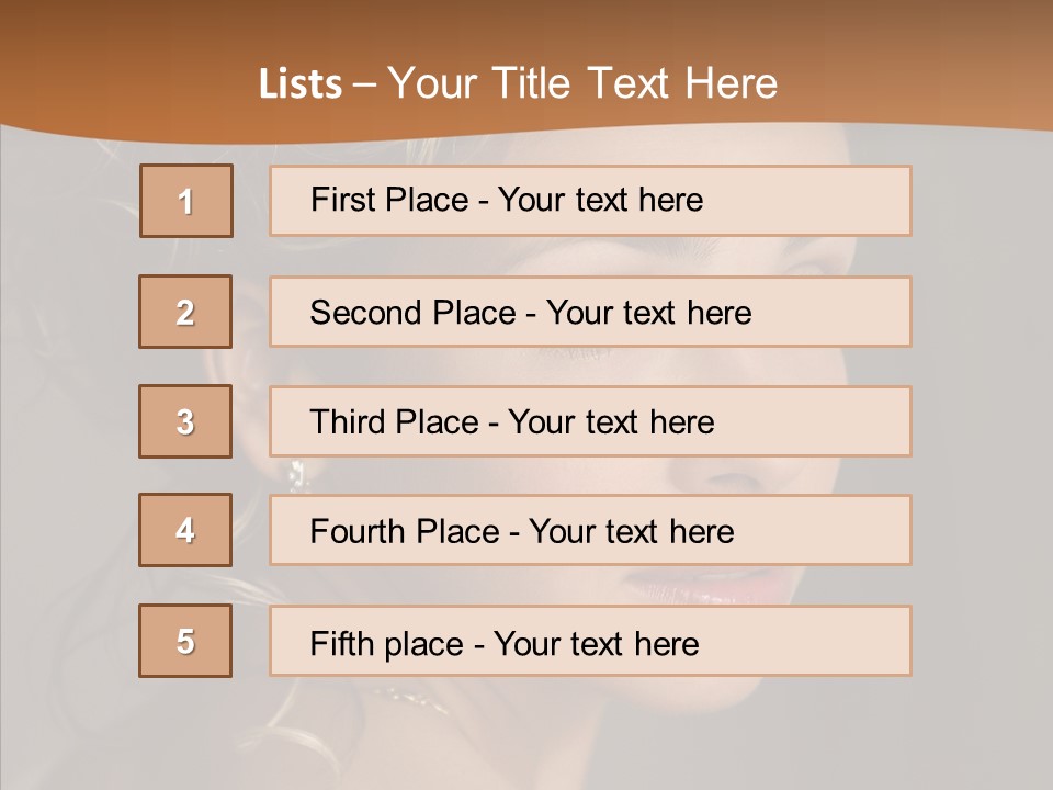 Group Chair Corporation PowerPoint Template