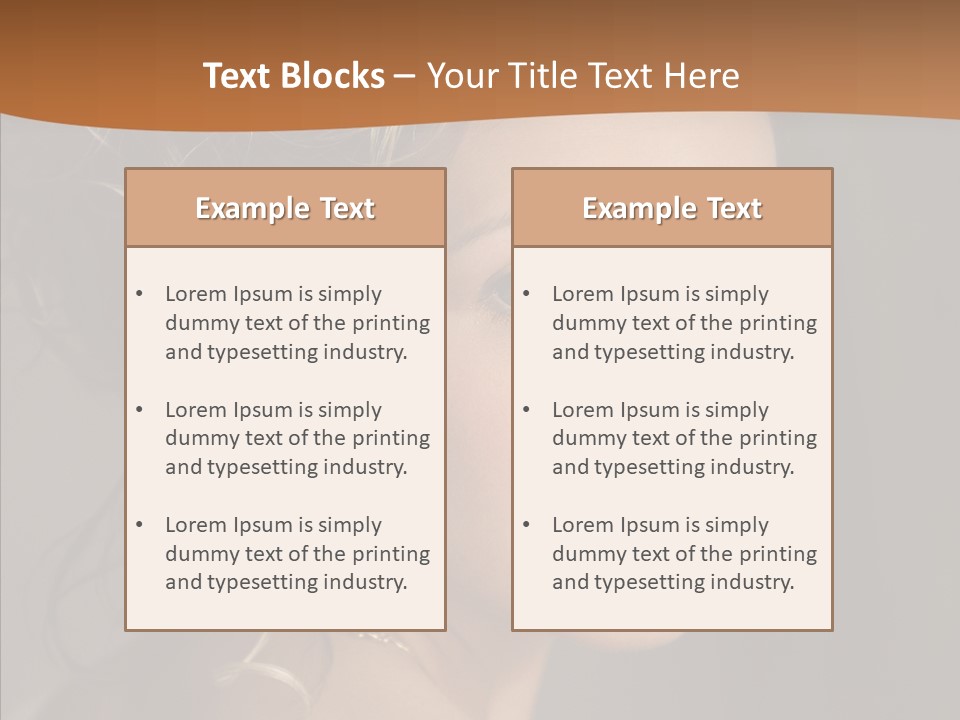 Group Chair Corporation PowerPoint Template