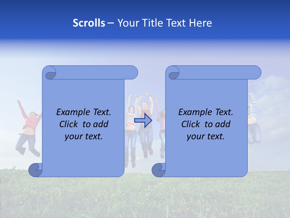 Room Corporate Chair PowerPoint Template