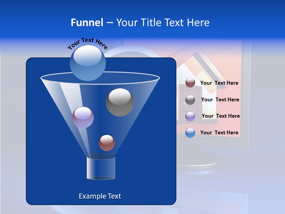 Magnifying-Gla Di Play Information PowerPoint Template