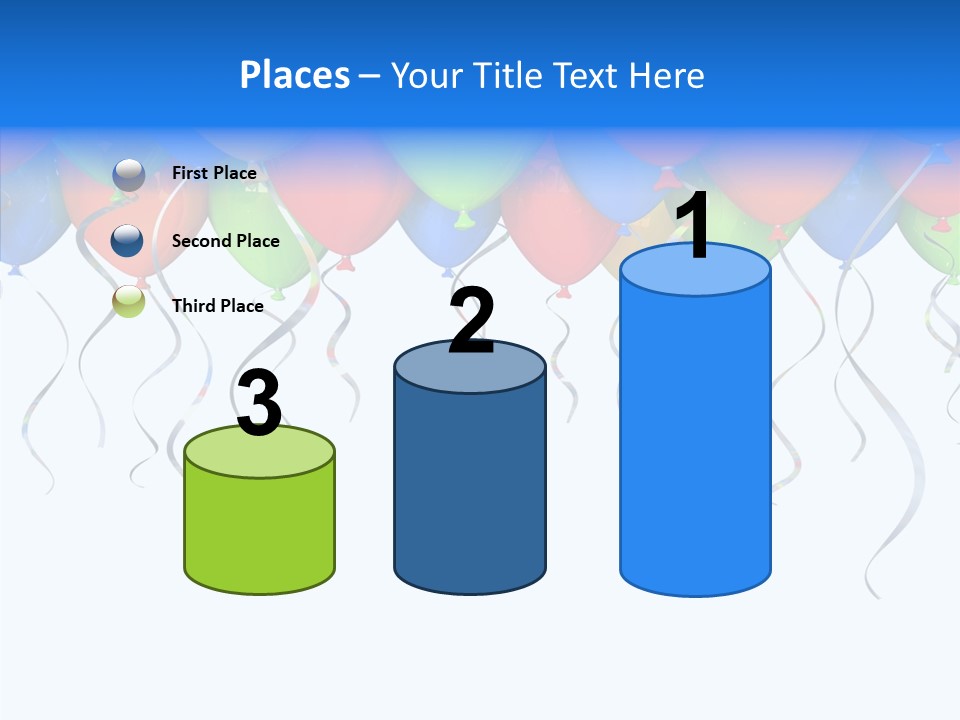 Float Circus Rainbow PowerPoint Template