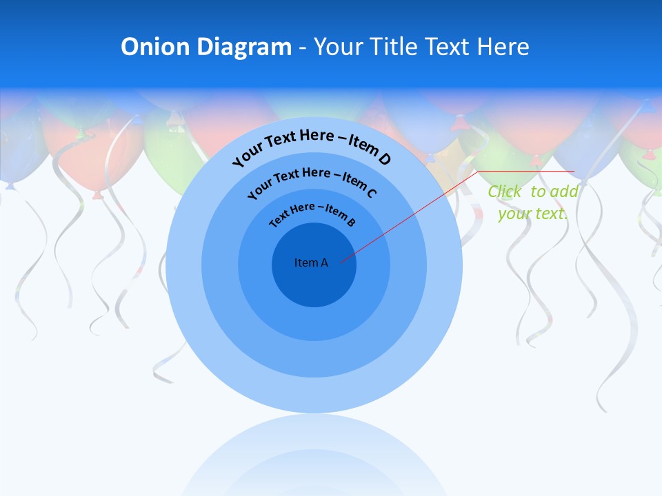 Float Circus Rainbow PowerPoint Template