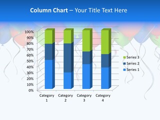 Float Circus Rainbow PowerPoint Template