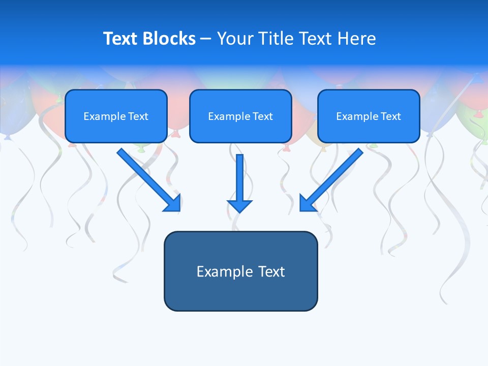 Float Circus Rainbow PowerPoint Template