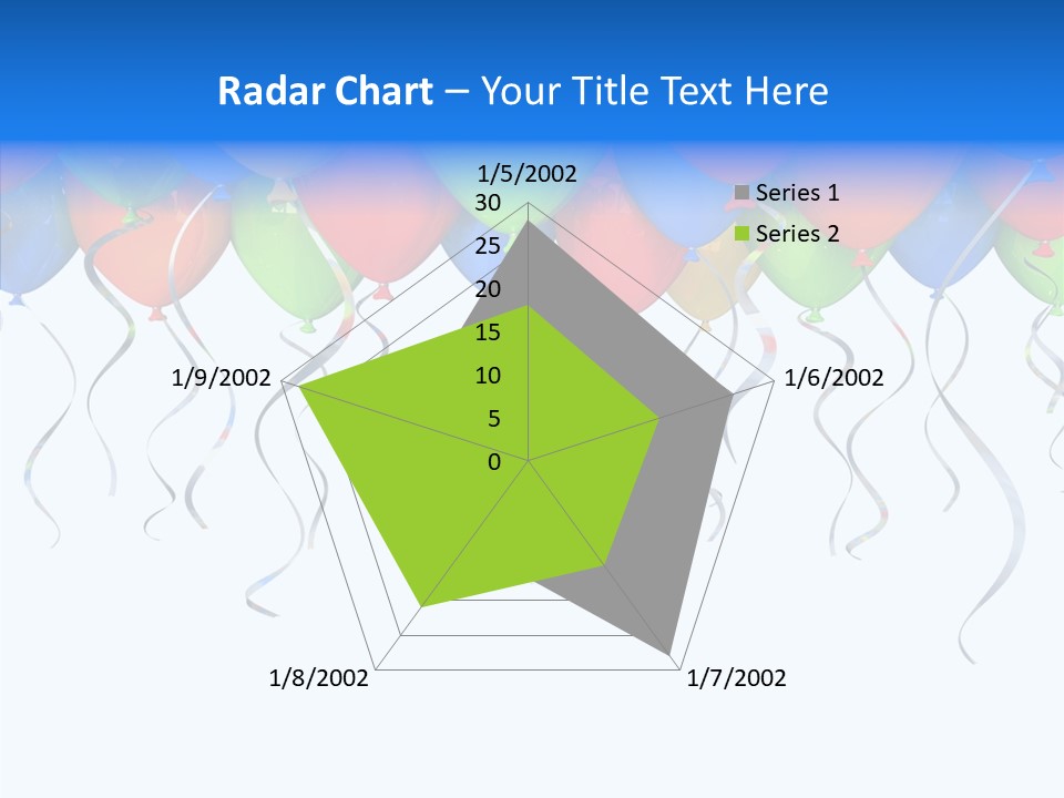 Float Circus Rainbow PowerPoint Template