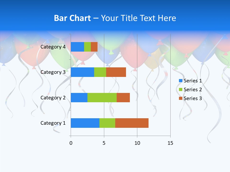 Float Circus Rainbow PowerPoint Template