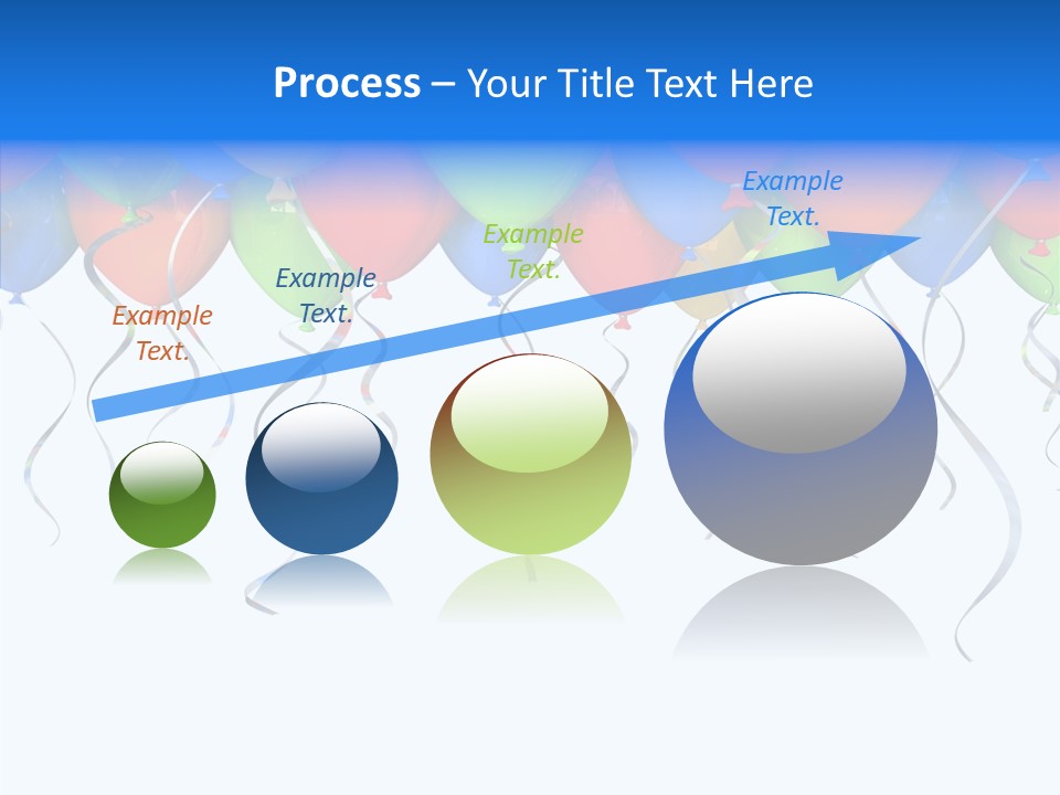 Float Circus Rainbow PowerPoint Template