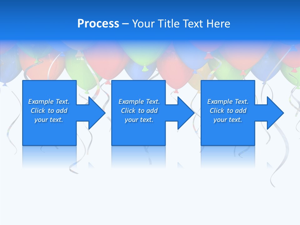 Float Circus Rainbow PowerPoint Template