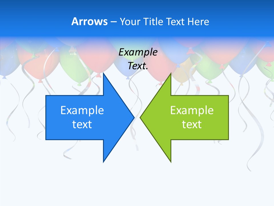 Float Circus Rainbow PowerPoint Template