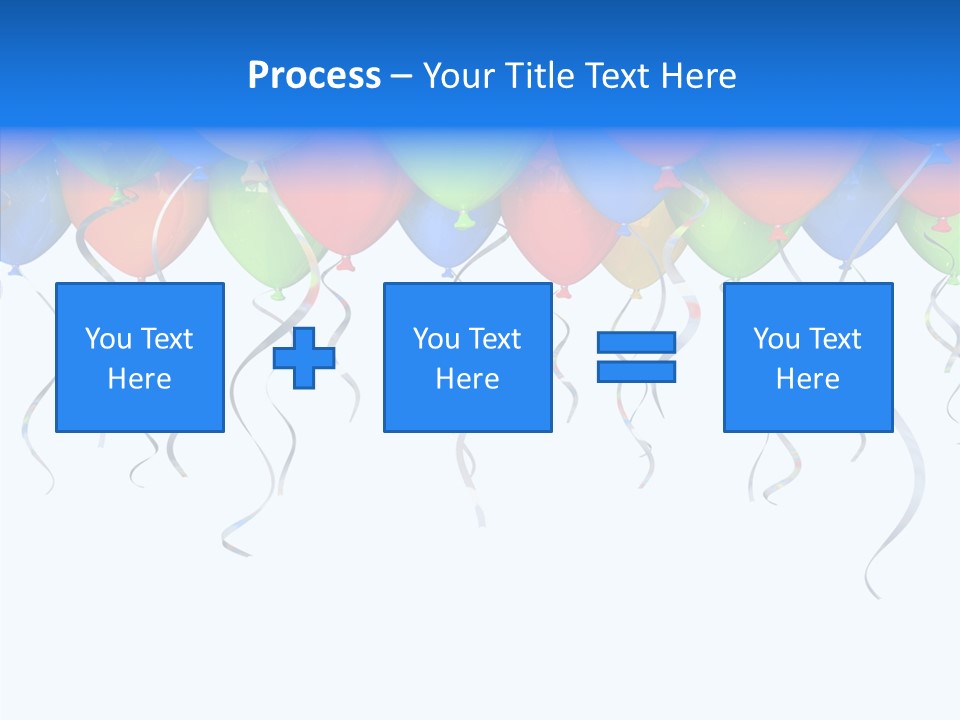 Float Circus Rainbow PowerPoint Template