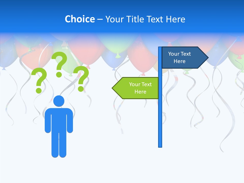 Float Circus Rainbow PowerPoint Template