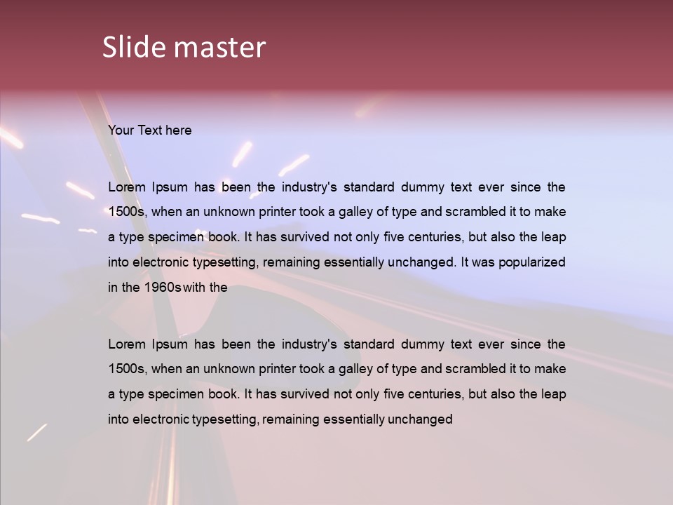 Transportation Zoom Dynamic PowerPoint Template