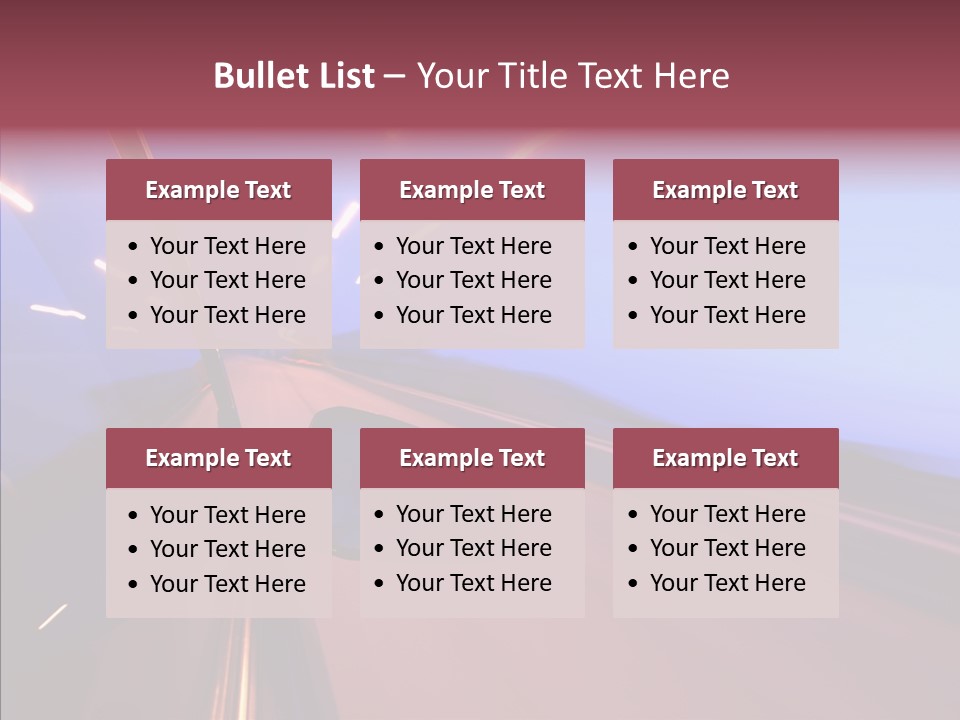 Transportation Zoom Dynamic PowerPoint Template
