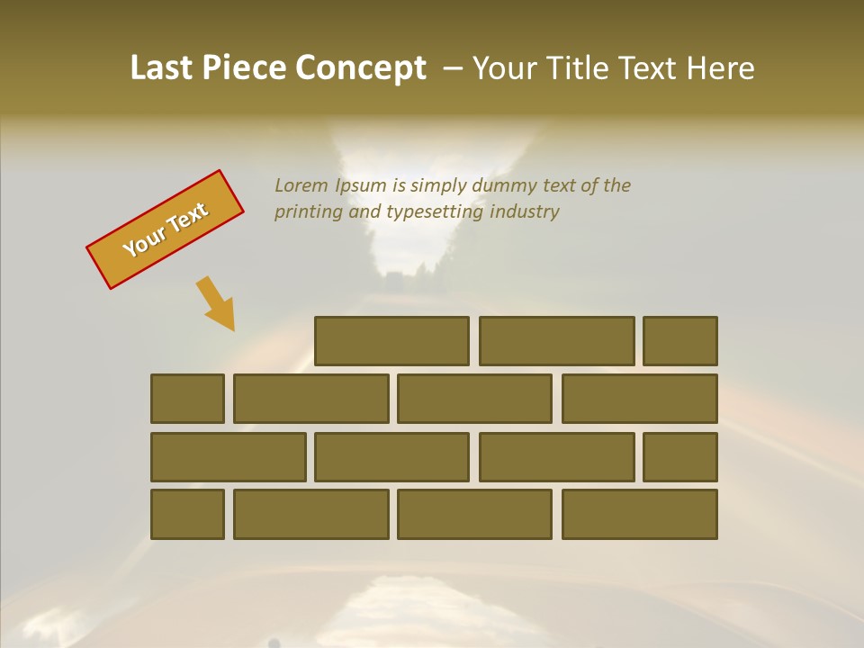 Paper Movement Motion PowerPoint Template