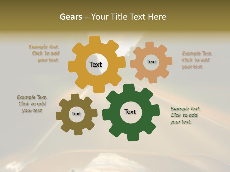 Paper Movement Motion PowerPoint Template