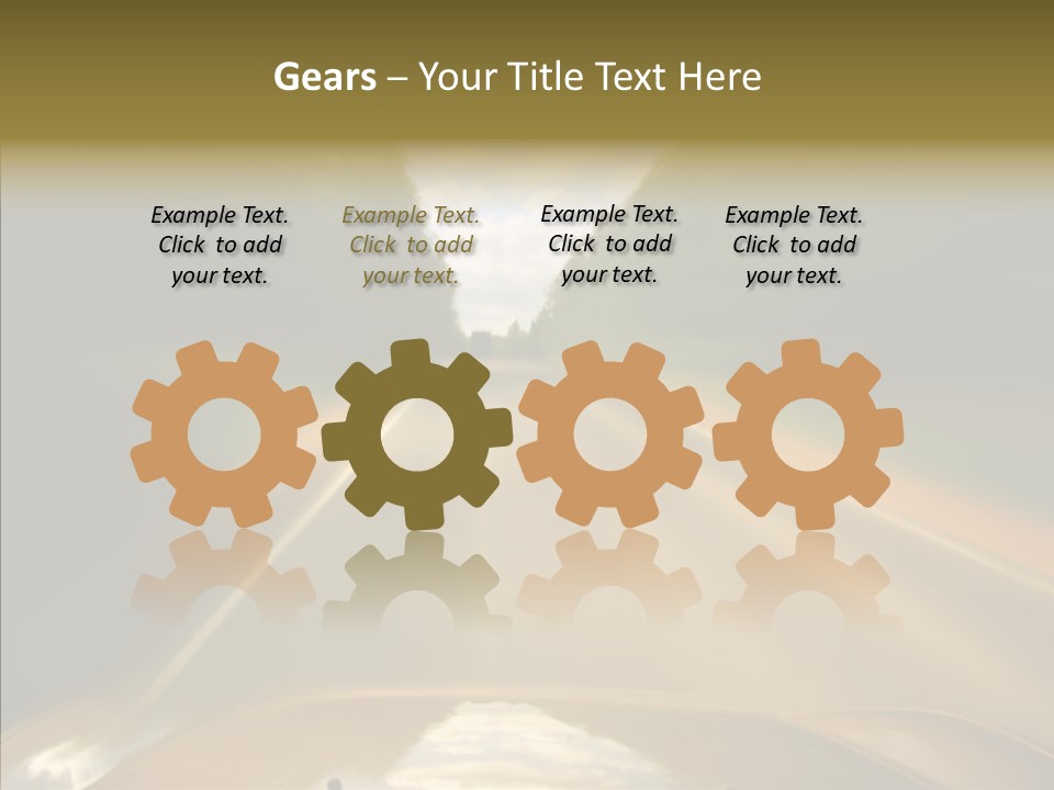 Paper Movement Motion PowerPoint Template