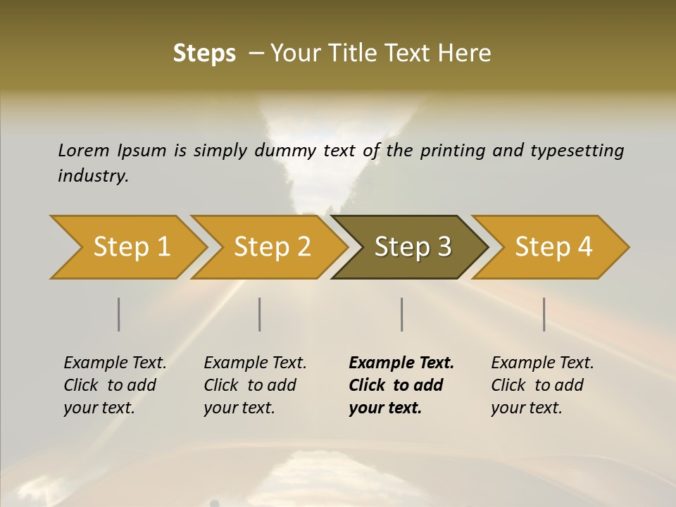 Paper Movement Motion PowerPoint Template