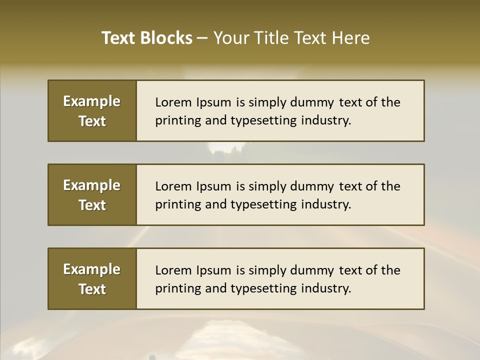 Paper Movement Motion PowerPoint Template