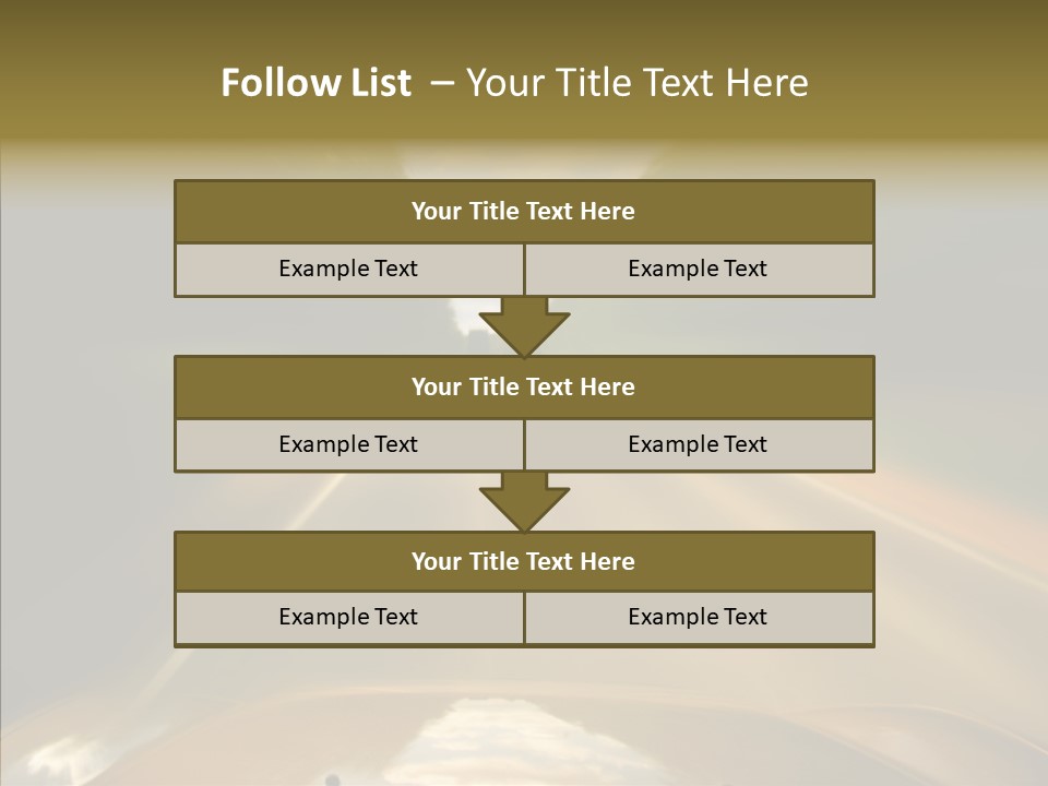 Paper Movement Motion PowerPoint Template