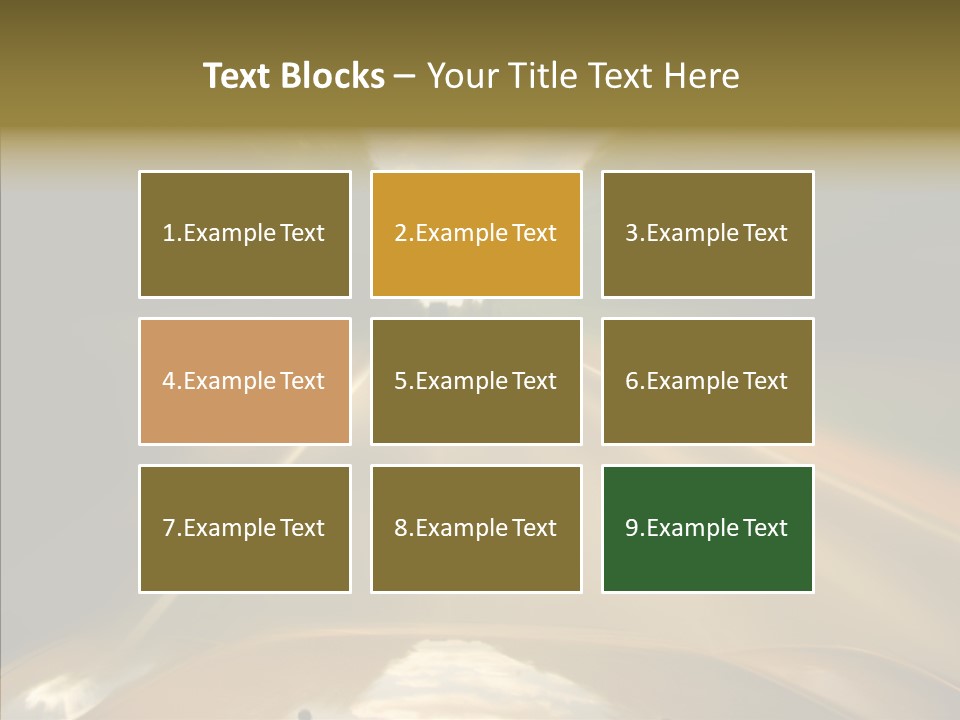 Paper Movement Motion PowerPoint Template