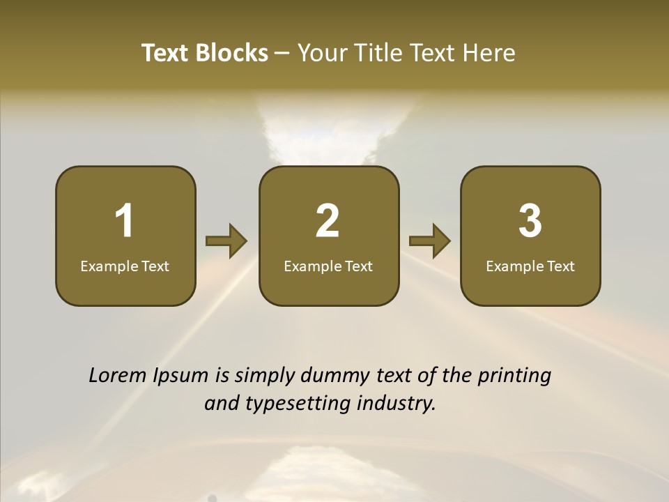 Paper Movement Motion PowerPoint Template