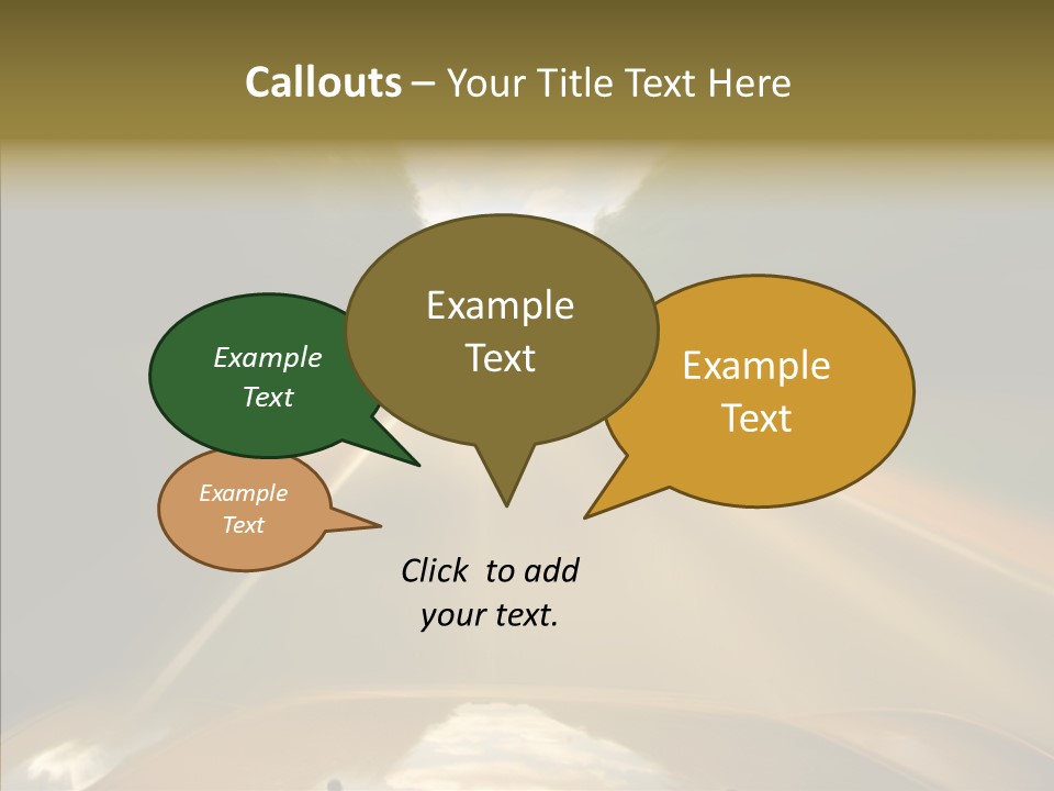 Paper Movement Motion PowerPoint Template