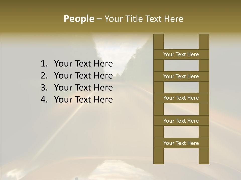Paper Movement Motion PowerPoint Template