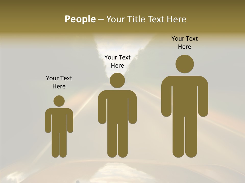 Paper Movement Motion PowerPoint Template