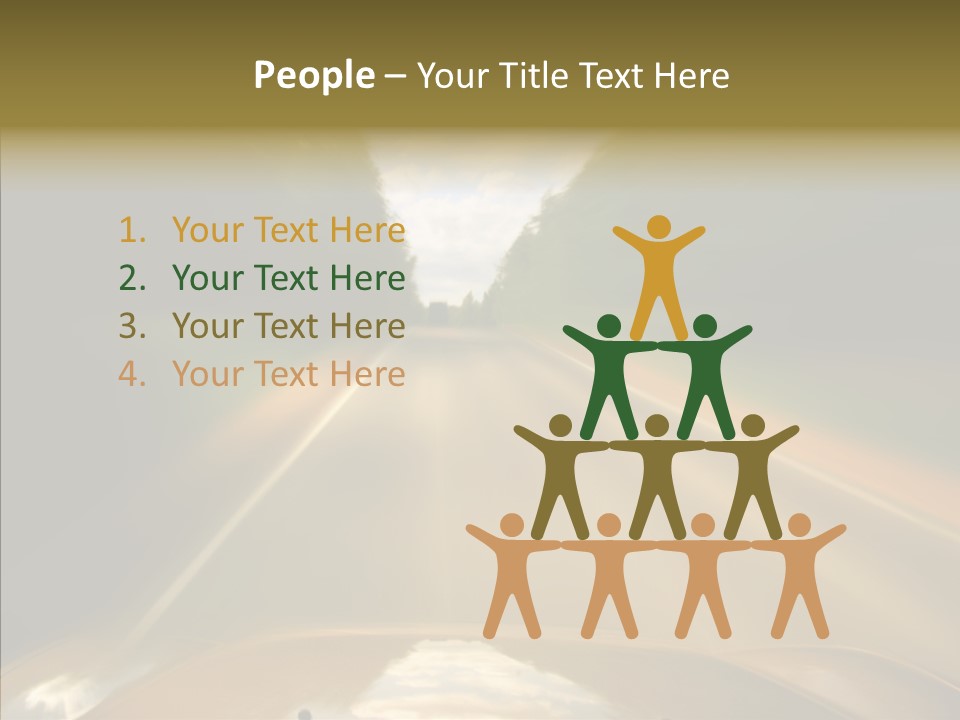 Paper Movement Motion PowerPoint Template