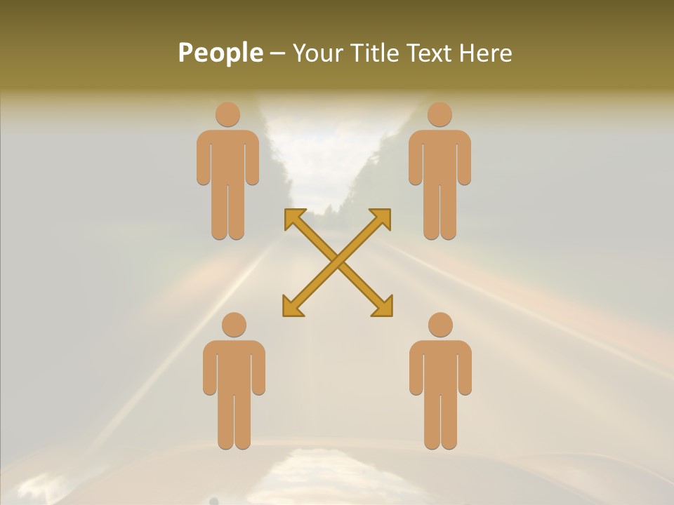 Paper Movement Motion PowerPoint Template